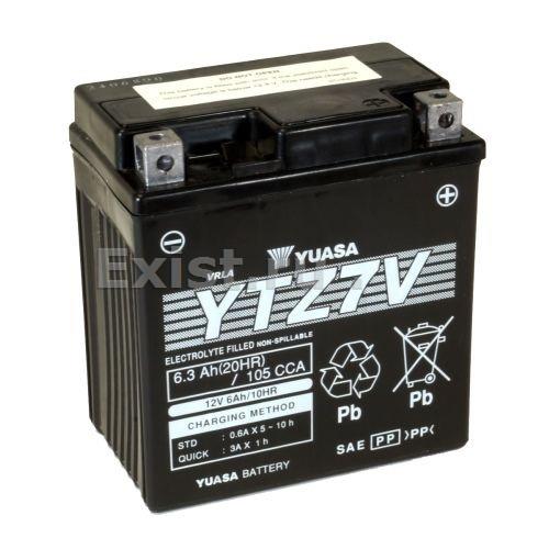 Батарея аккумуляторная YTZ, 12В 6Ач