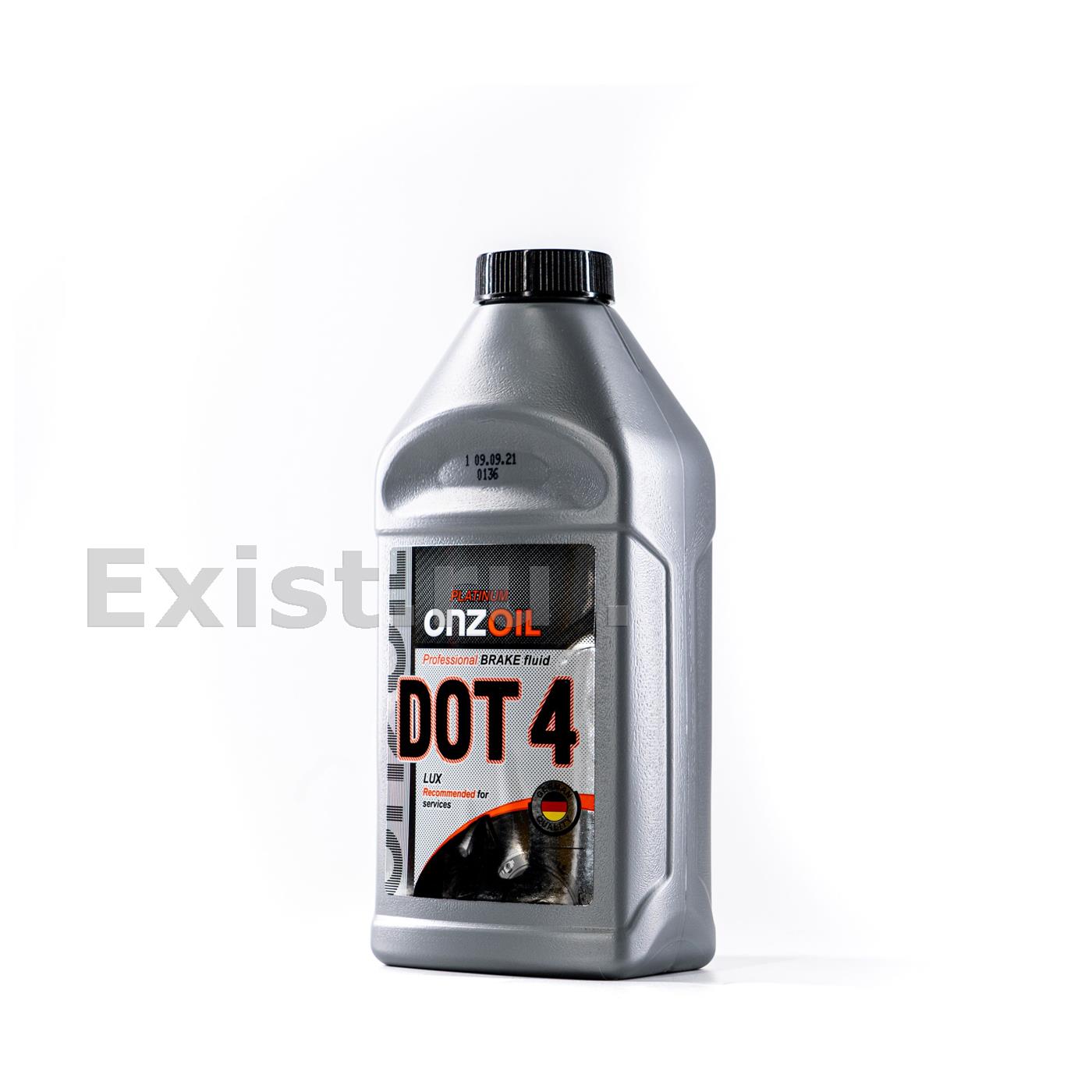 Жидкость тормозная DOT 4, Lux, 0.405л