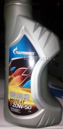 Gazpromneft 4650063112675Масло моторное минеральное Moto 4T 20W-50, 1л