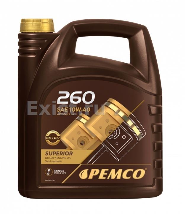 Pemco PM0260-4Масло моторное полусинтетическое ENGINE OIL 10W-40, 4л