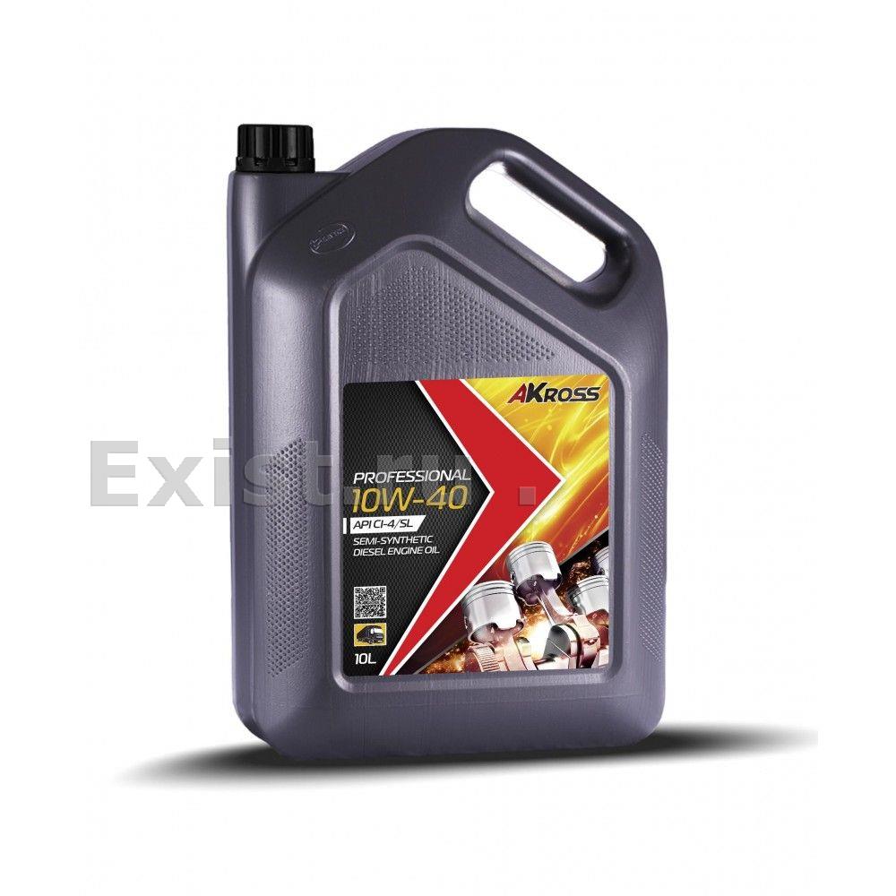 Масло моторное полусинтетическое Professional 10W-40, 10л