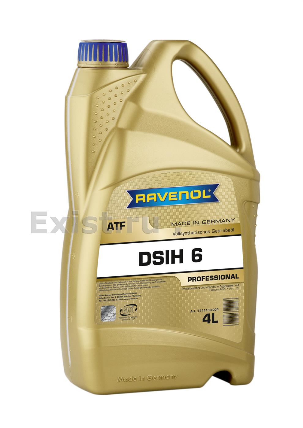 Масло трансмиссионное синтетическое ATF DSIH 6, 4л