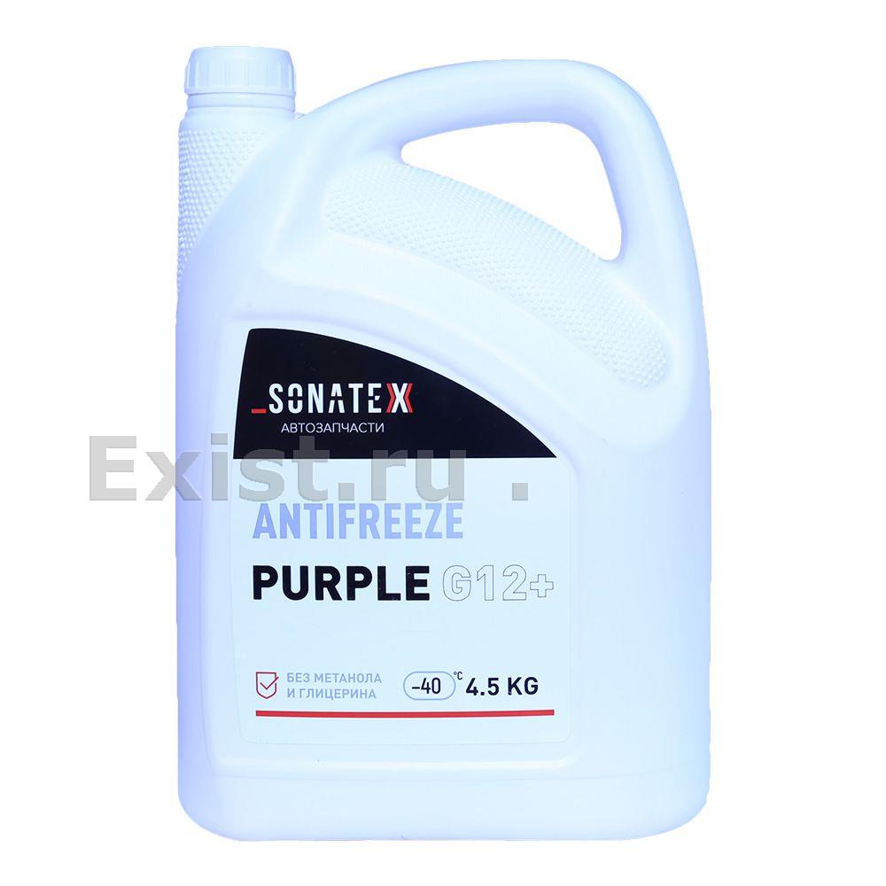 Жидкость охлаждающая 4л. Antifreeze G12+, фиолетовая
