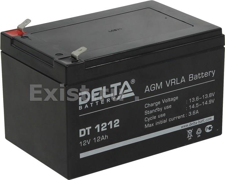  аккумуляторная, 12В 12А/ч Delta Battery DT 1212 - Интернет .
