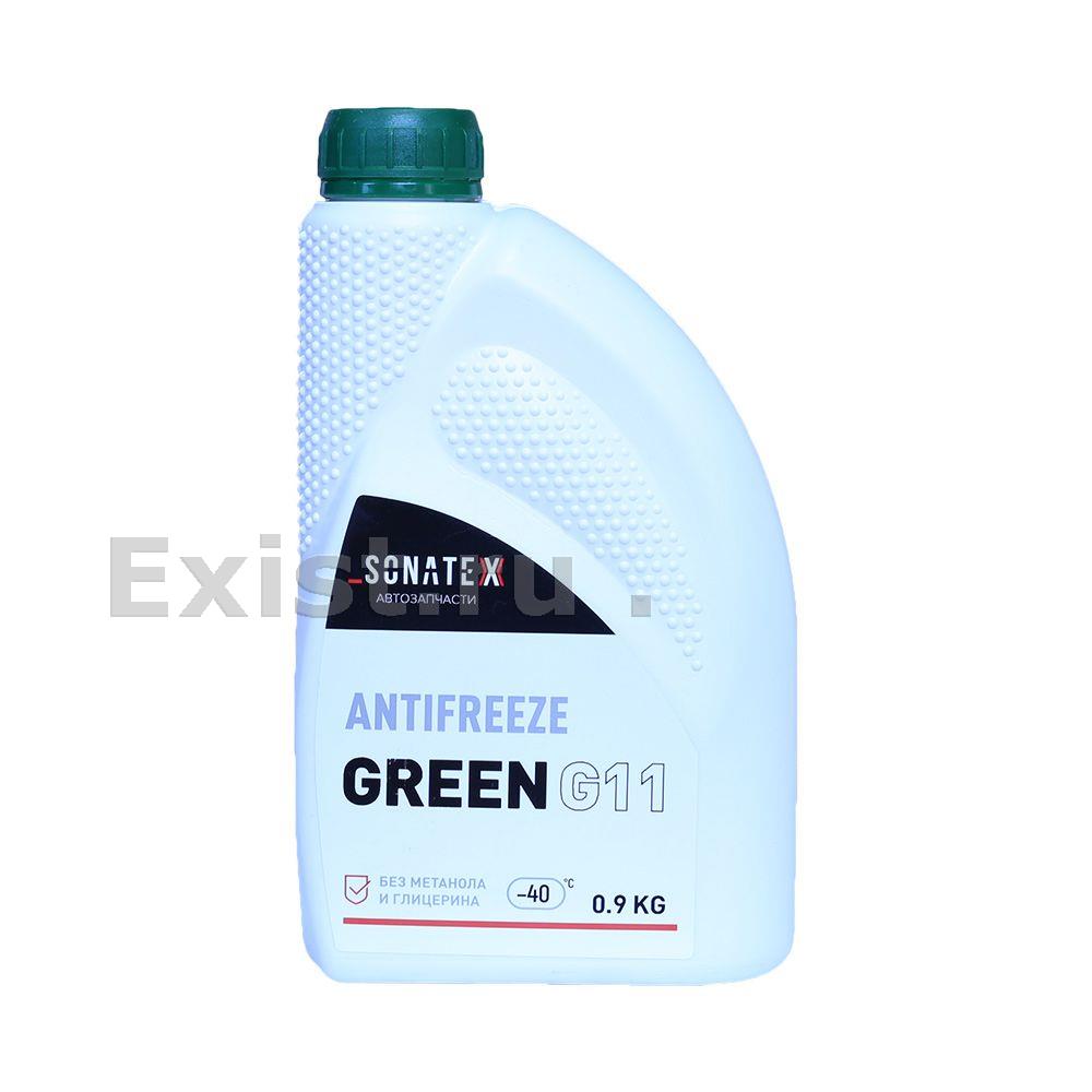 Жидкость охлаждающая 0.8л. Antifreeze G11, зелёная