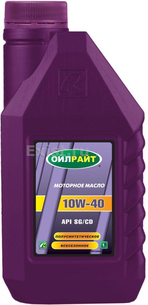 Масло моторное полусинтетическое Motor Oil 10W-40, 1л