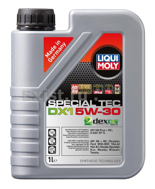 Liqui Moly 20967Масло моторное синтетическое Special Tec DX1 5W-30, 1л