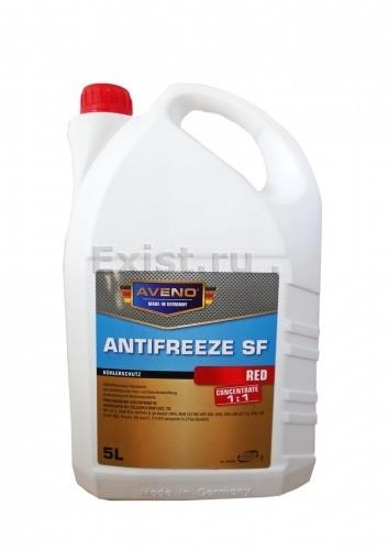 Жидкость охлаждающая 5л. Antifreeze SF, красная, концентрат
