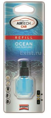 Сменный блок, океан Airtech сar perfume Ocean Refill, 7 мл