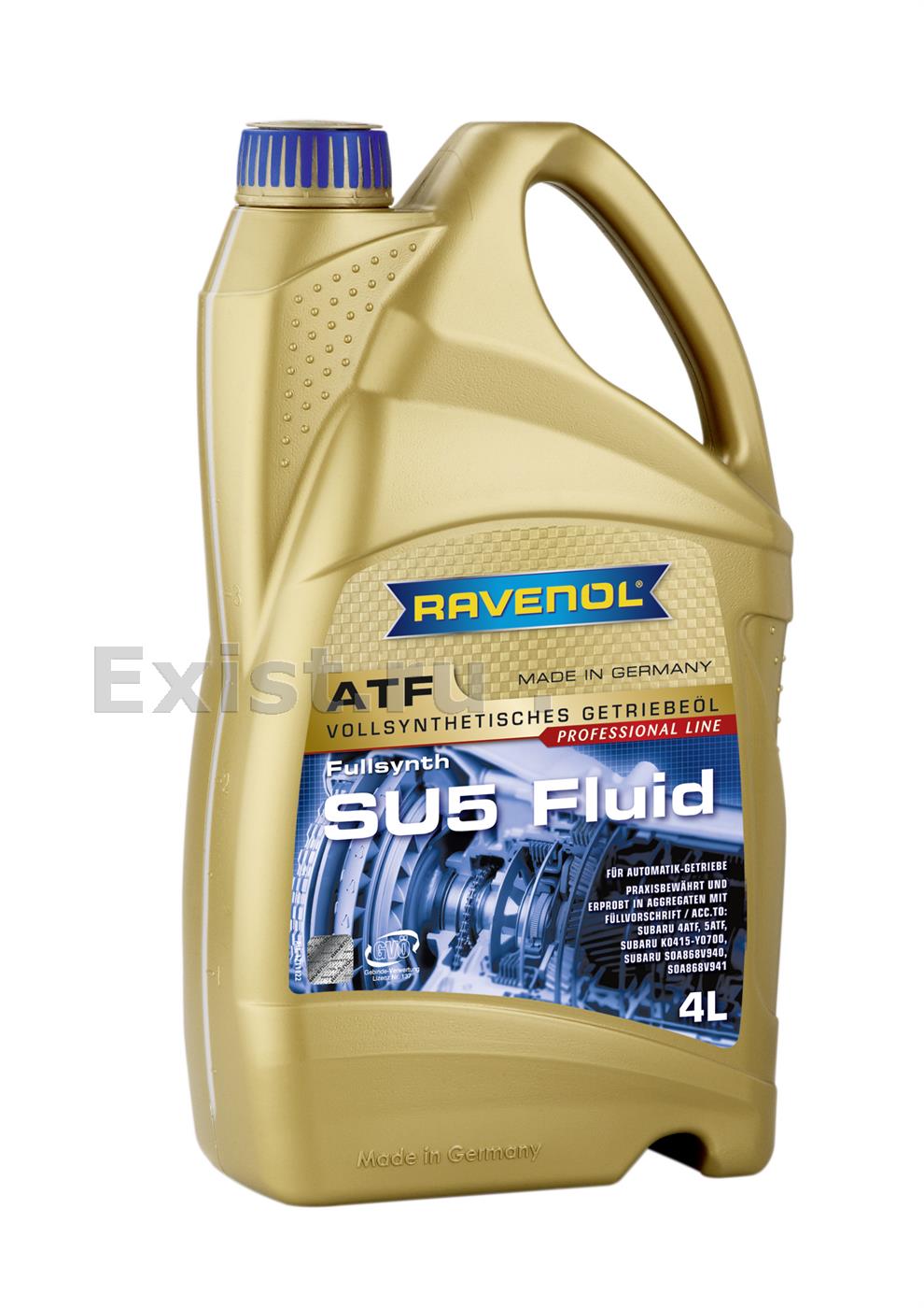 Масло трансмиссионное синтетическое ATF SU5 Fluid, 4л