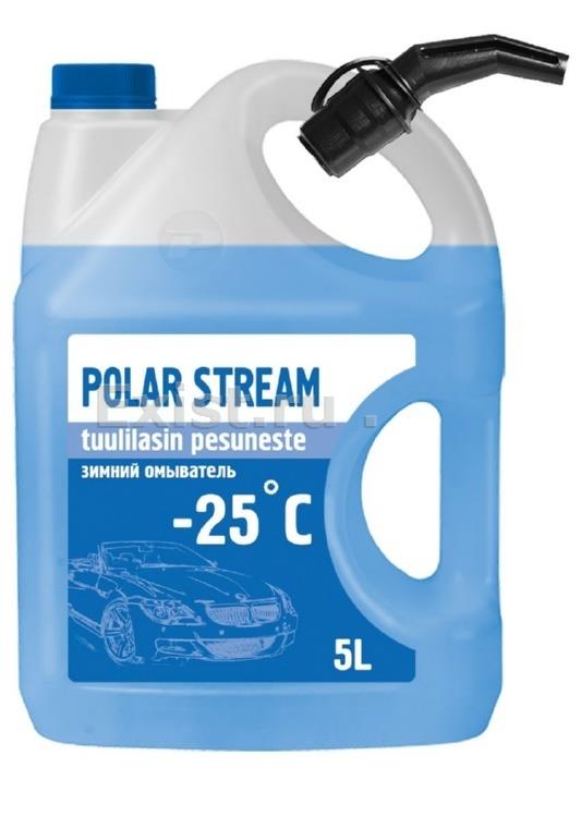 Жидкость для омывателя стекла, Polar Stream -25, 5л.