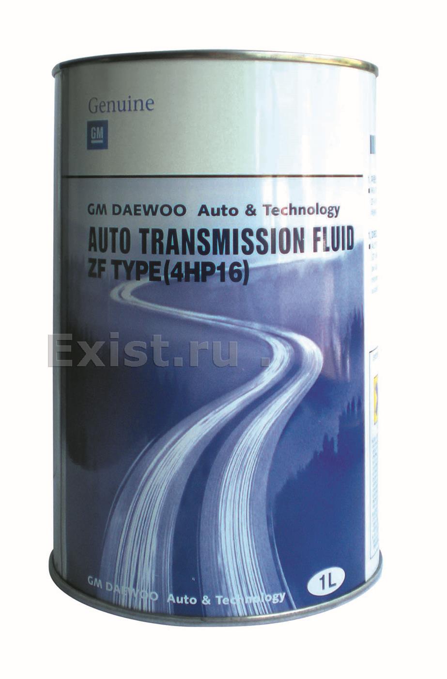 Масло трансмиссионное полусинтетическое ZF 4HP16, 1л