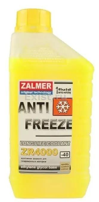 Жидкость охлаждающая 0.9л. Antifreeze LLC ZR 4000, жёлтая