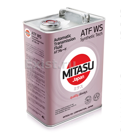 Масло трансмиссионное синтетическое ATF WS, 4л