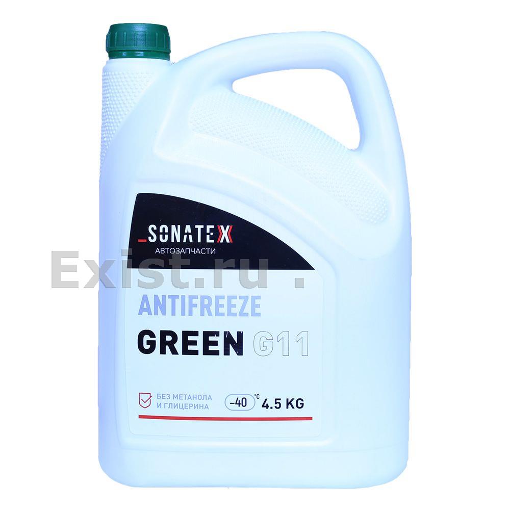 Жидкость охлаждающая 4л. Antifreeze G11, зелёная