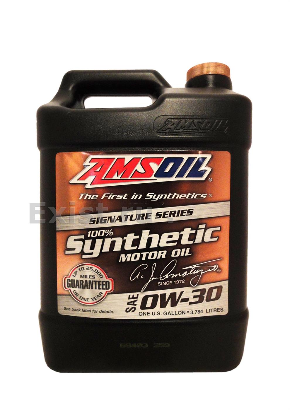 Масло моторное синтетическое Signature Series Synthetic Motor Oil 0W-30, 3.784л AMSOIL Signature Series Synthetic Motor Oil серия высококачественных синтетических моторных масел. Разработано на основе собственной синтетической технологии AMSOIL с добавлен