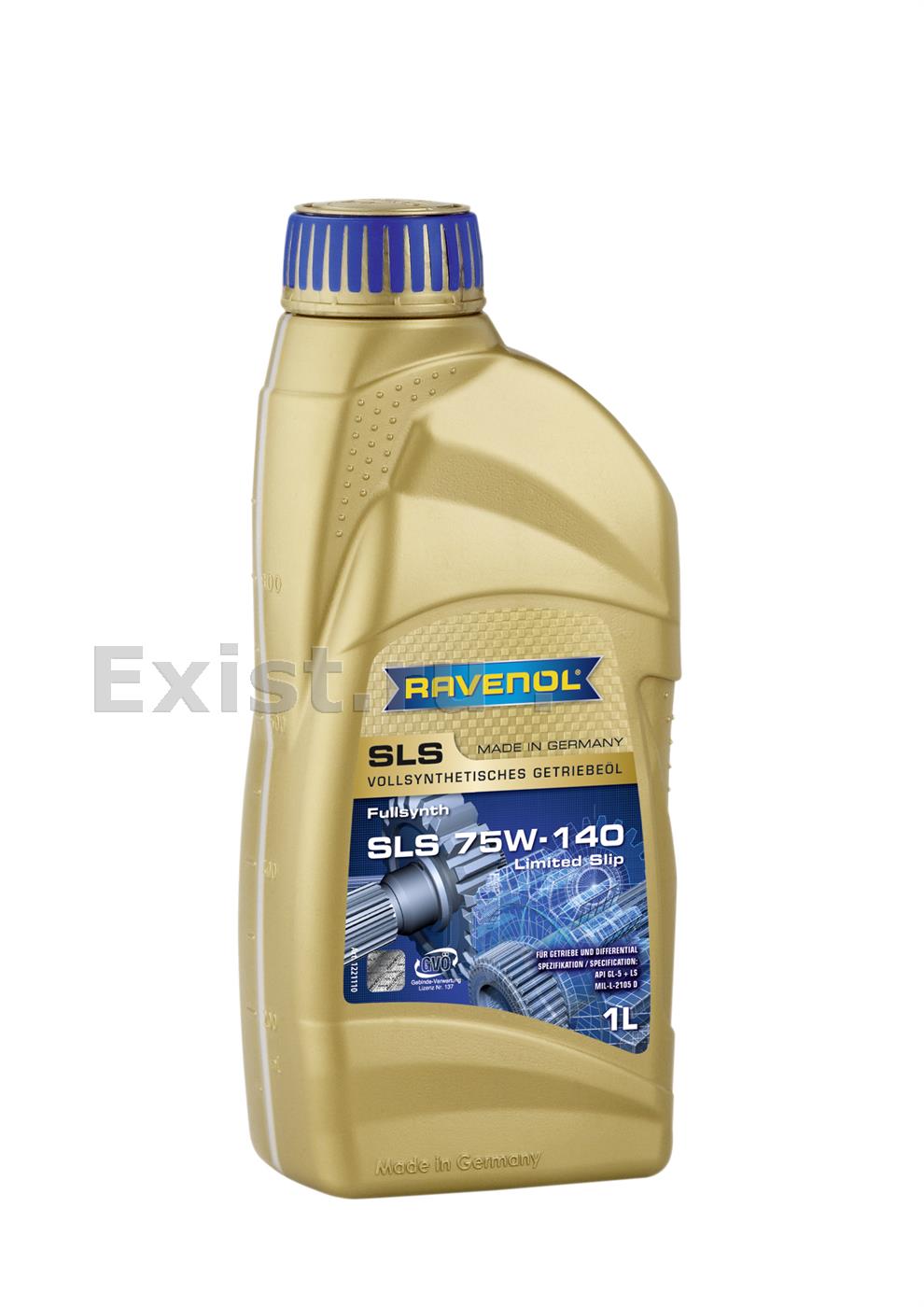 Трансмиссионное масло ravenol sls sae 75w-140 gl-5 + ls ( 1л) new