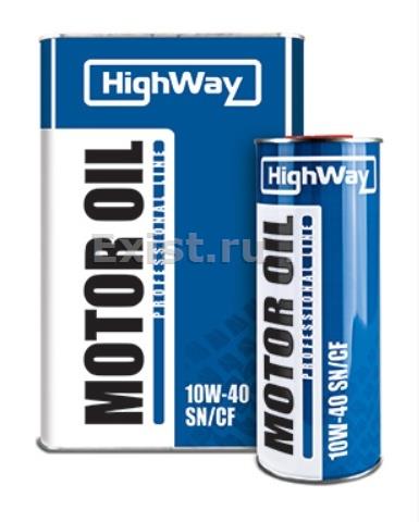 Highway 10039Масло моторное полусинтетическое Motor Oil 10W-40, 1л