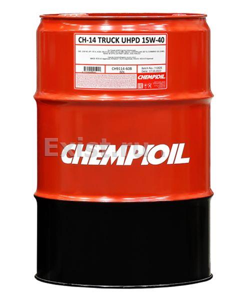 Chempioil CH9114-60Масло моторное синтетическое Truck CH-14 UHPD 15W-40, 60л
