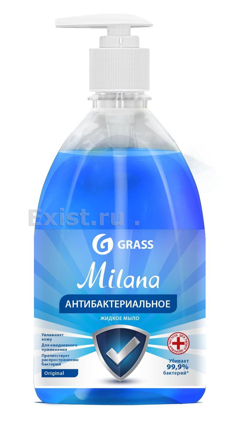 Мыло жидкое антибактериальное Milana Original, 500мл