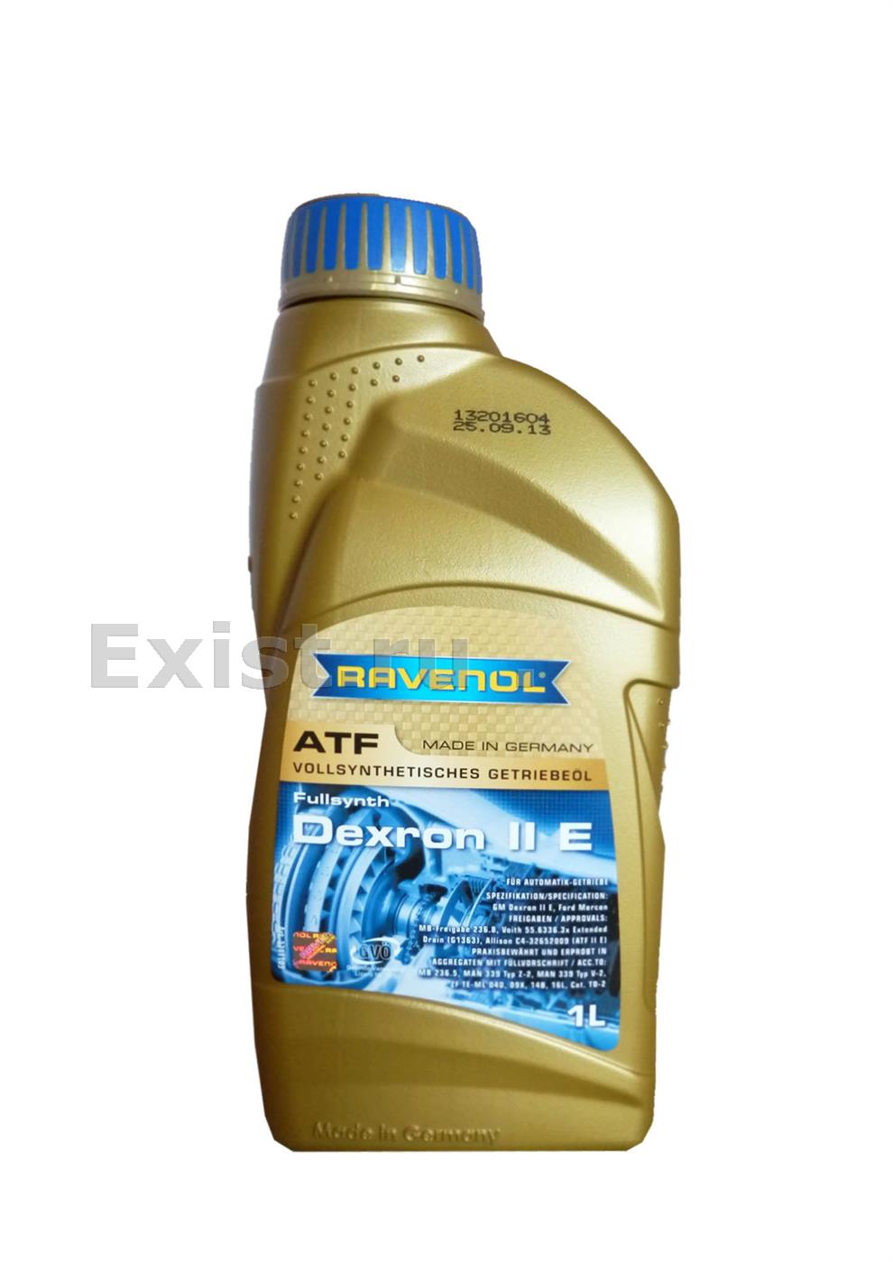 Трансмиссионное масло ravenol atf dexron iie (1л) new