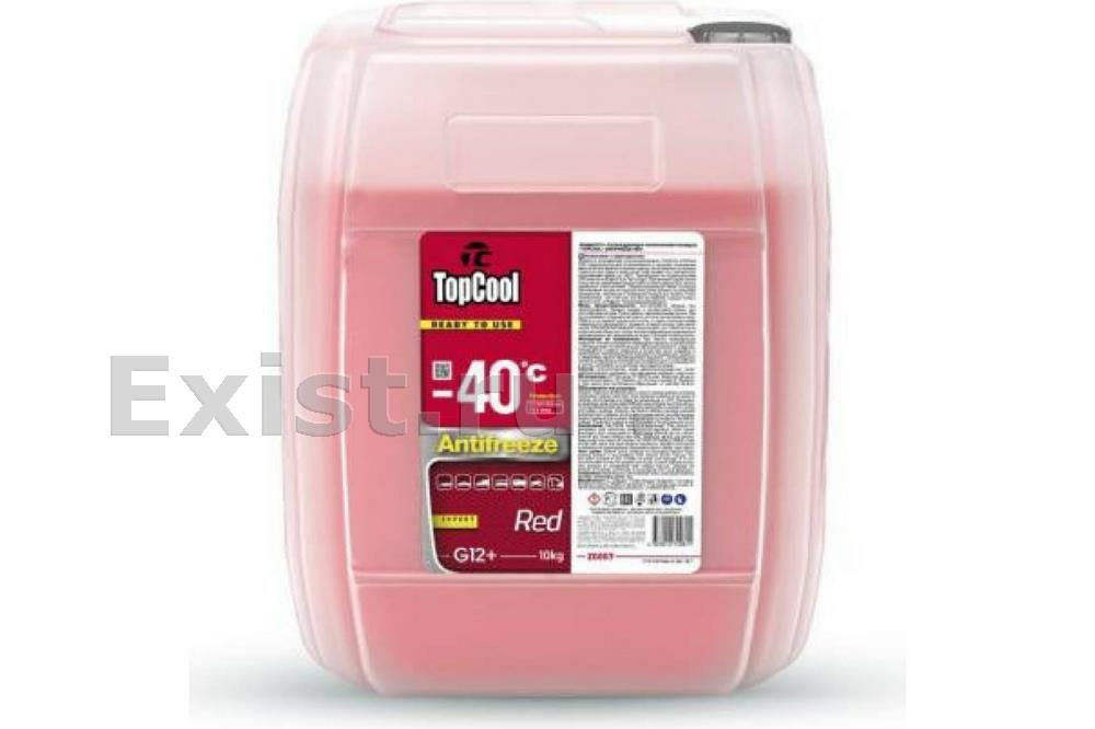 Жидкость охлаждающая 9л. Antifreeze Red -40 C, красная