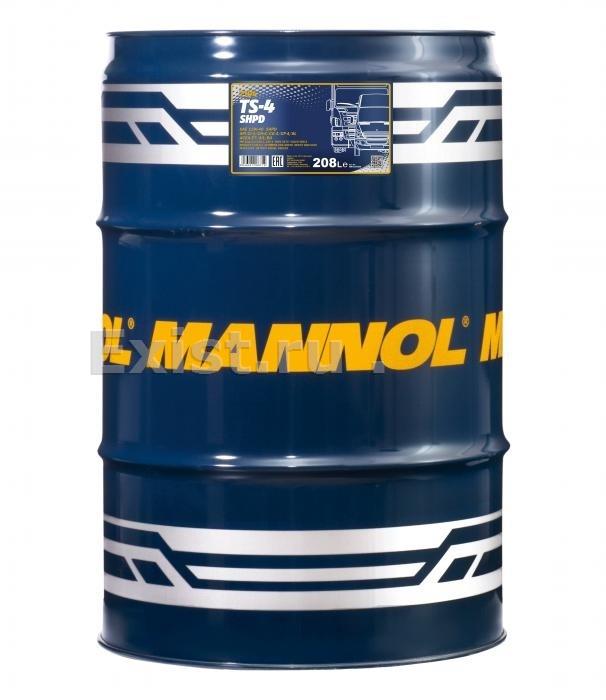 Mannol MN7104-DRМасло моторное минеральное TS-4 SHPD 15W-40, 208л