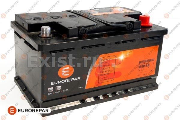 Аккумулятор Eurorepar обратная полярность 70 Ач