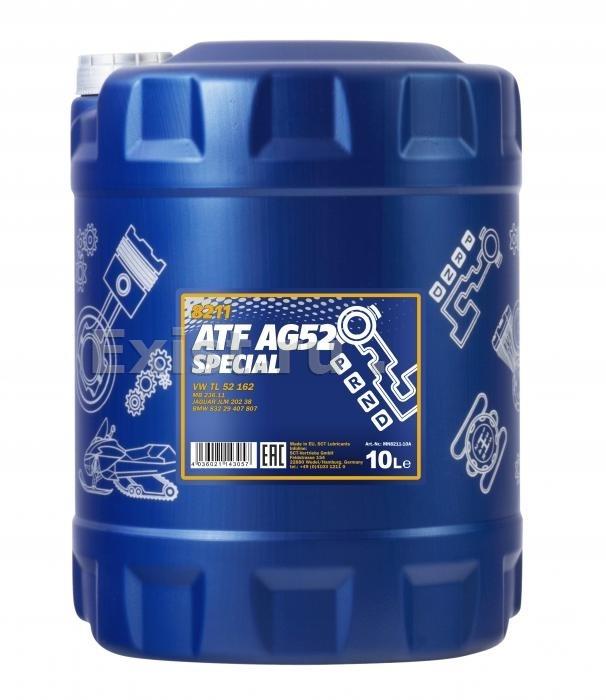 Масло трансмиссионное полусинтетическое Automatc Special ATF AG52, 10л