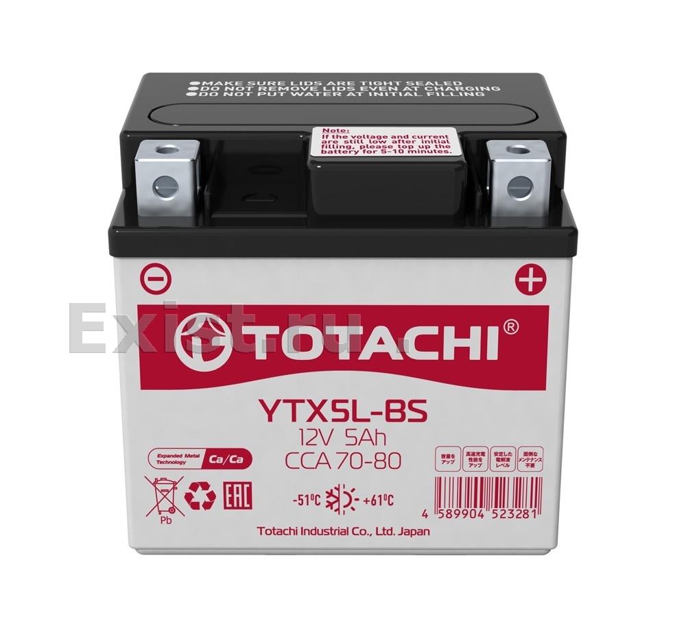 Аккумулятор Totachi обратная полярность 5 Ач