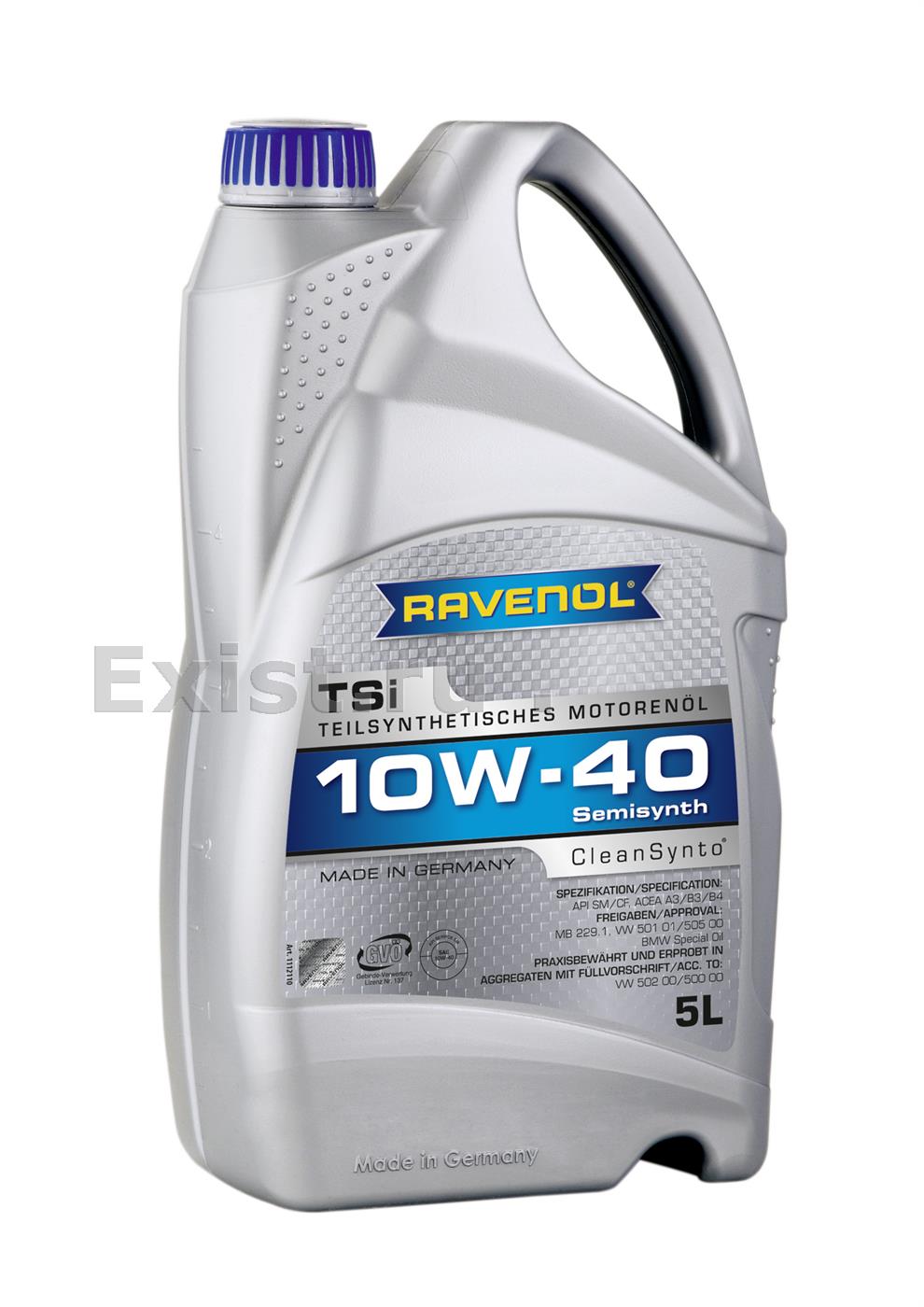 Ravenol 1112110-005-01-999Масло моторное полусинтетическое 10W-40, 5л