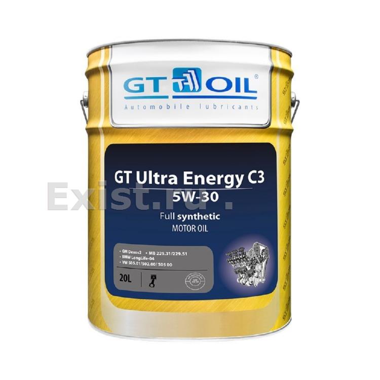 Gt oil 88 09 05 94 07 943Масло моторное синтетическое GT Ultra Energy C3 5W-30, 20л