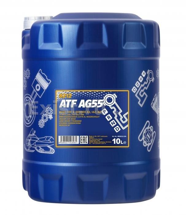 Масло трансмиссионное синтетическое ATF AG55, 10л