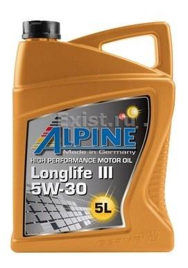 Масло моторное синтетическое Longlife lll 5W-30, 5л Высокопроизводительное маловязкое синтетическое моторное масло для бензиновых и дизельных двигателей легковых автомобилей, с низким содержанием серы, золы и фосфора (низкий SAP). Базовые масла новейшей т