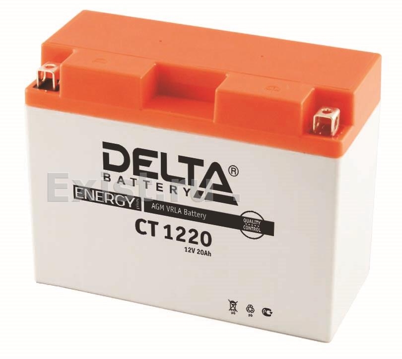 Батарея аккумуляторная, 12В 20А/ч Delta Battery CT 1220 - Интернет ...