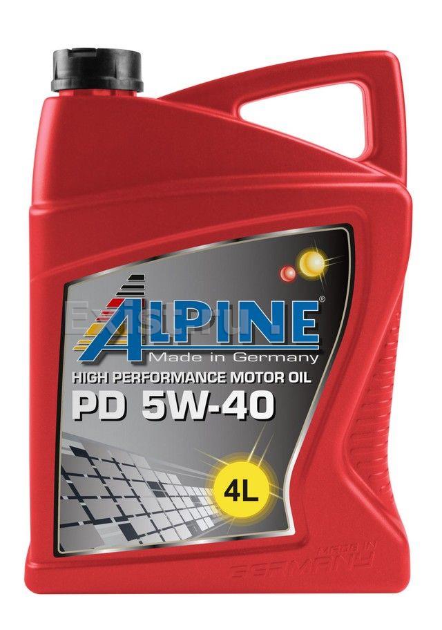 Alpine 0100169Масло моторное синтетическое PD 5W-40, 4л