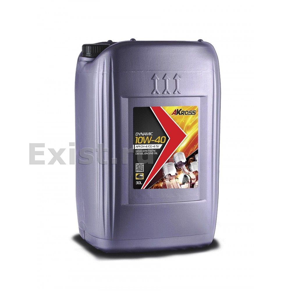 Масло моторное полусинтетическое Dynamic 10W-40, 30л