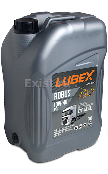 Lubex L019-0772-0020Масло моторное синтетическое Robus PRO 10W-40, 20л