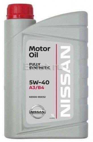 Nissan KE900-90032-RМасло моторное синтетическое Motor Oil 5W-40, 1л