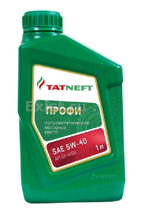 Tatneft 11841Масло моторное полусинтетическое Профи 5W-40, 1л