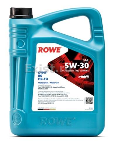 Rowe 20146-0050-99Масло моторное синтетическое Hightec Synt RS HC-FO 5W-30, 5л