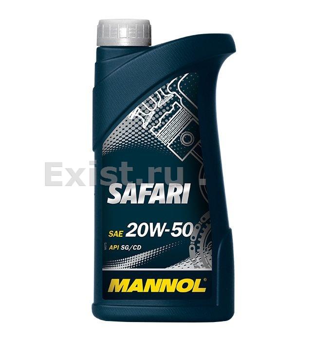 Mannol SF10615Масло моторное минеральное SAFARI 20W-50, 1л